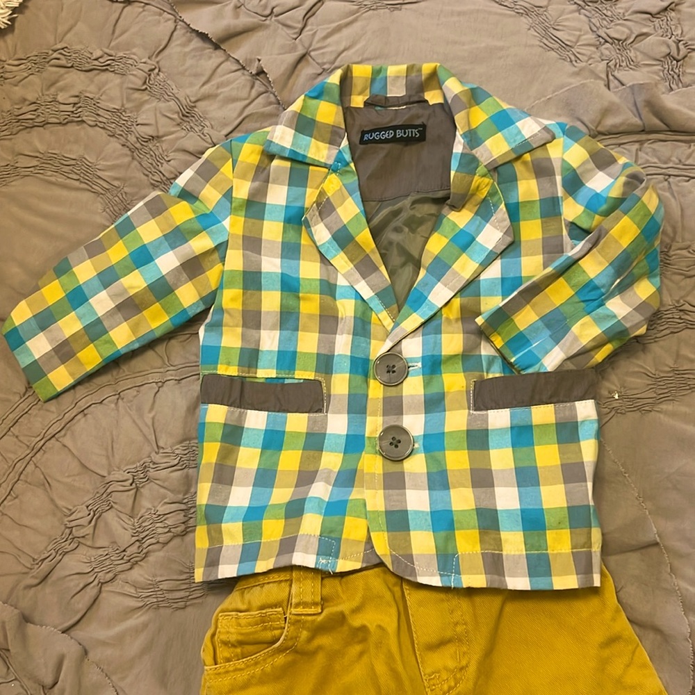 ~RUGGED BUTTS~ 6-12 mo Blazer